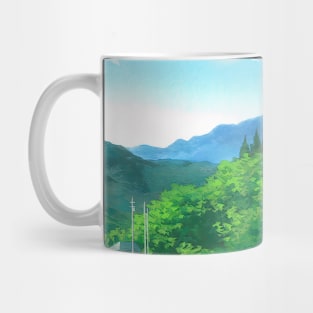 Anime Countryside Scenery Mug